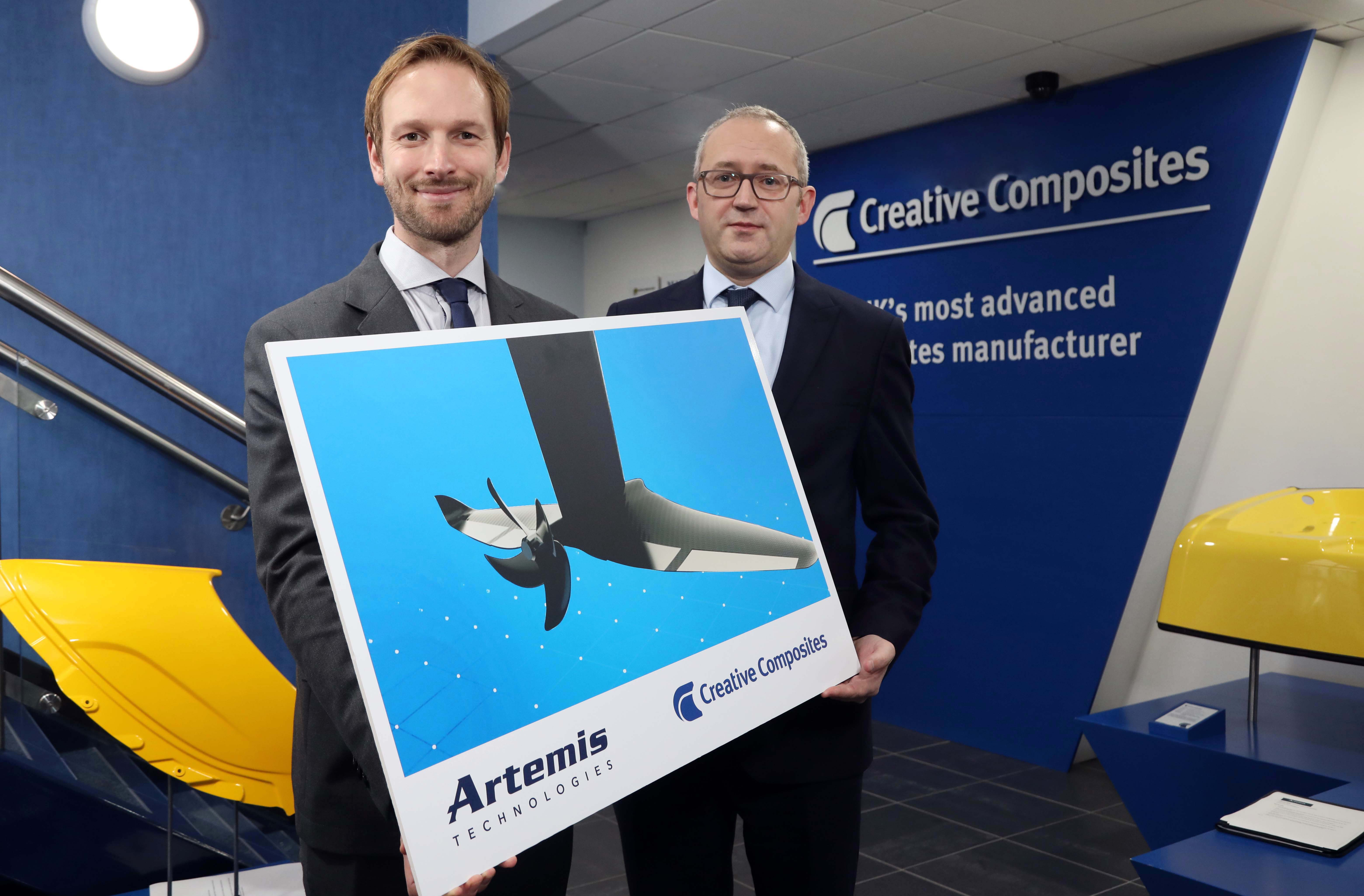 Creative Composites Announces Collaboration with Artemis Technologies